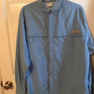 Columbia Insect Blocker. Med. LS Blue